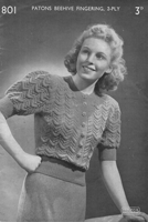 patons jumper coat knitting pattern 1940s