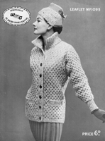 jacket and hat pattern in double knitting