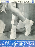 ladies tennis sock knitting patterns