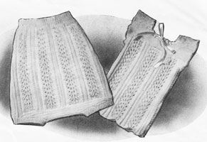 vintage baby underwear knitting pattern