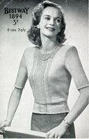 Vintage Ladies Knitting Pattern